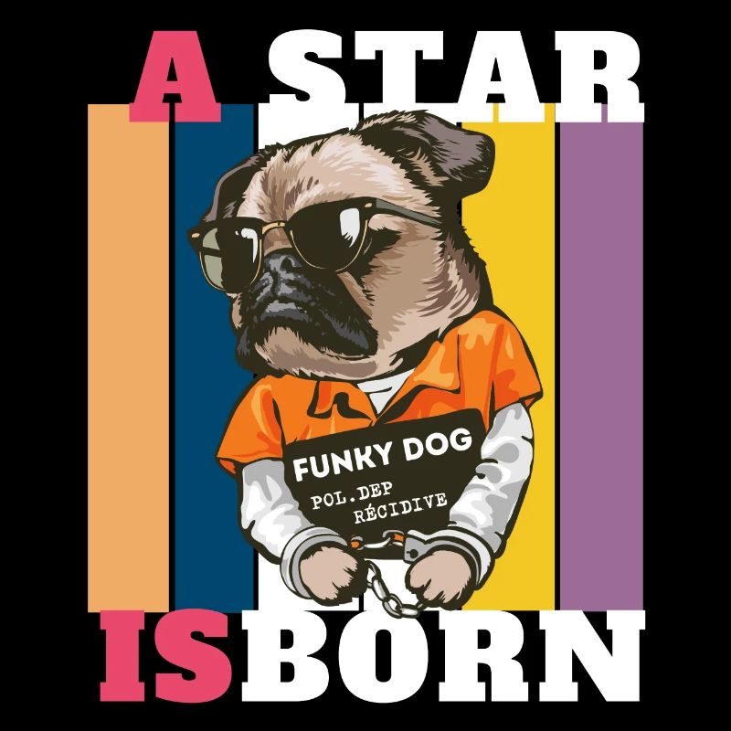 EIN STAR WIRD GEBOREN FUNKY DOG B