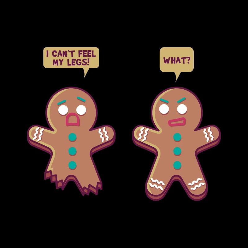 Gingerbread man, Christmas gift Xmas pastry