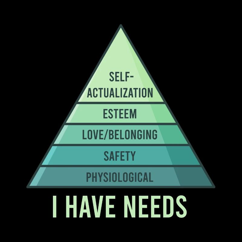 Needs pyramid, maslow social psychology