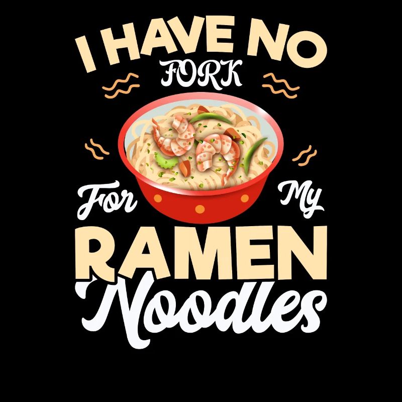 I don't have a fork for my ramen noodles -