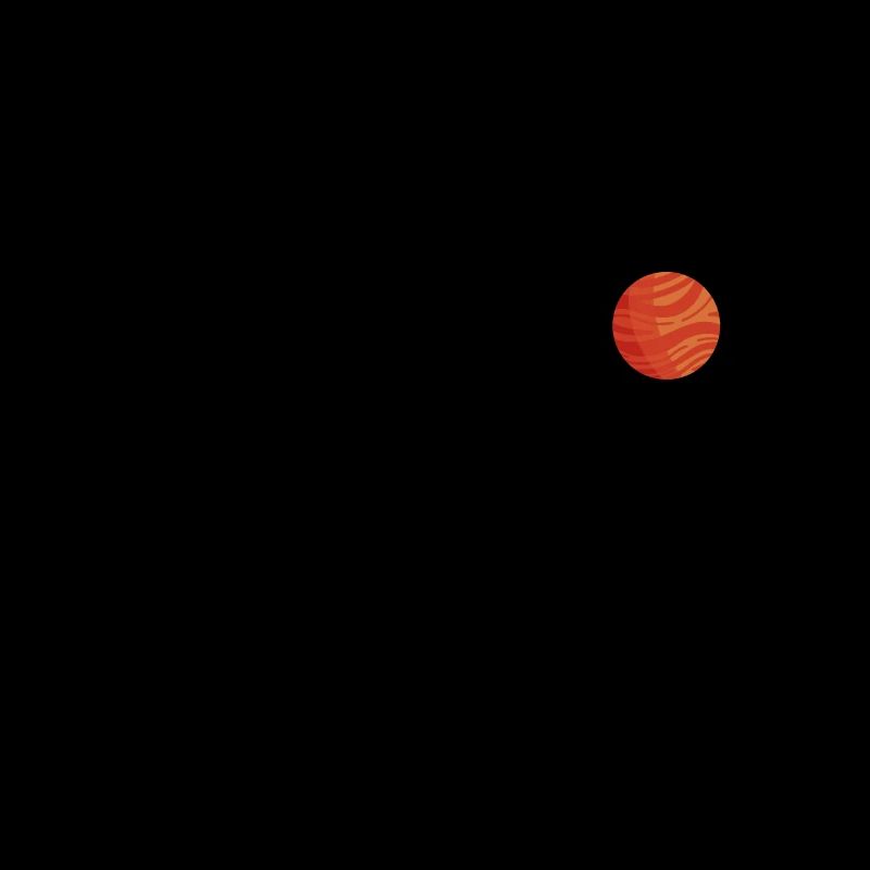 Vintage astronomie spatiale occupent Mars cadeau