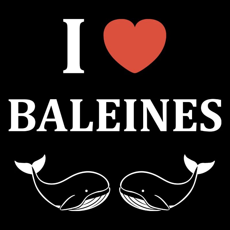 Baleines bleu Amour baleine