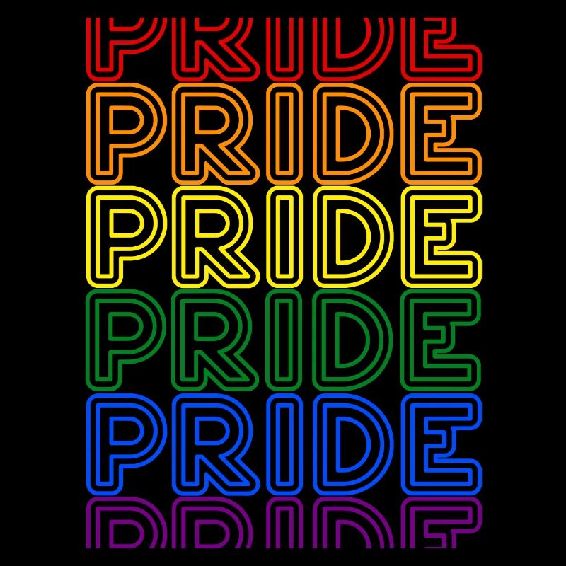 Pride Pride Pride | Rainbow Pride Month Freedom