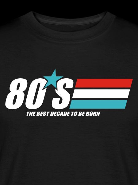 80s Decade Graphic