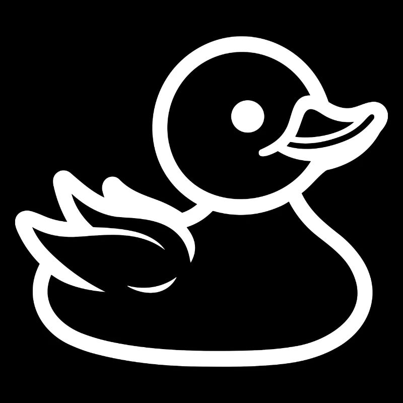 canard coloré