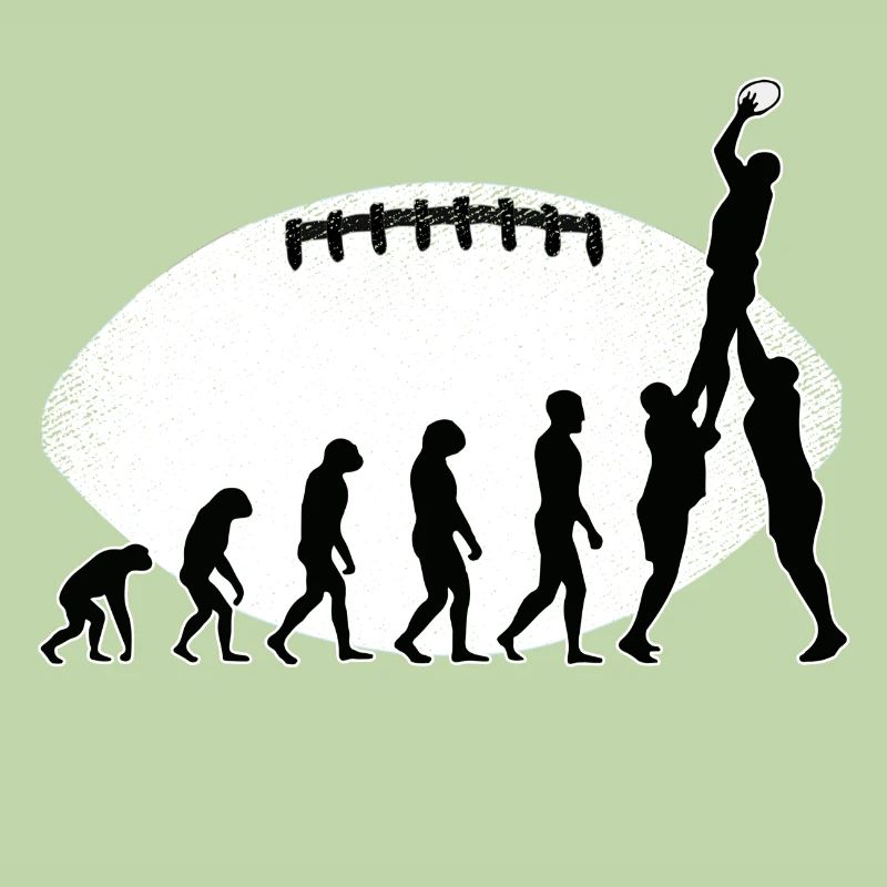 Évolution de la ligne de rugby