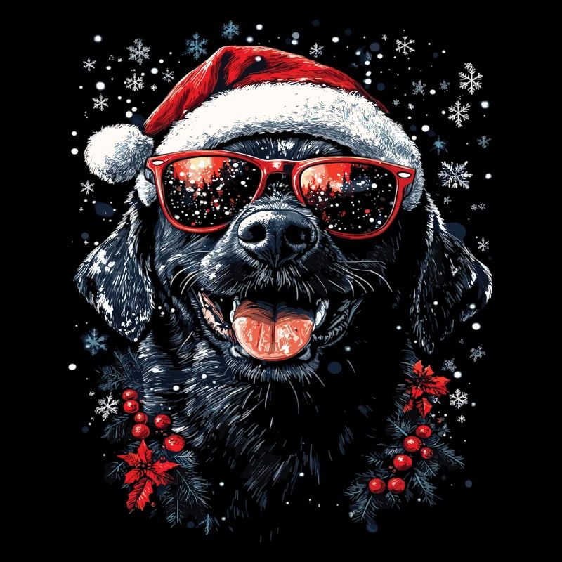 Labrador Noir Noël