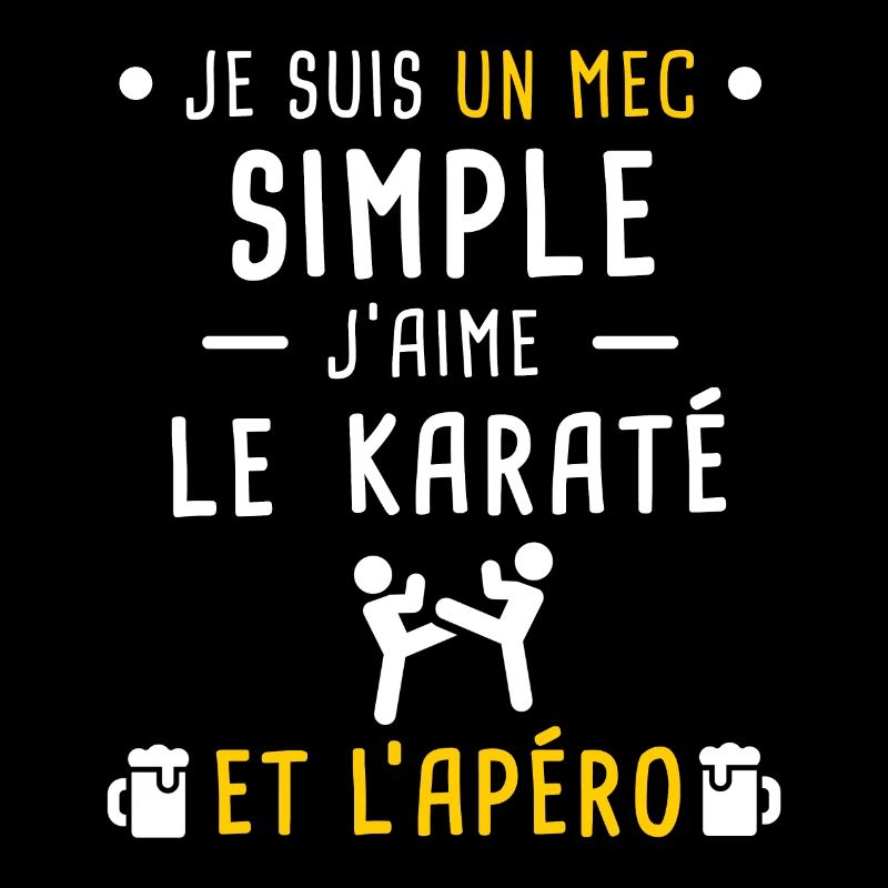 mec simple karaté art martial et apéro