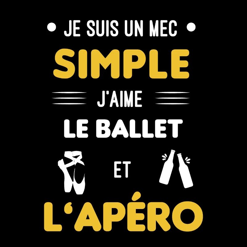 ballet and aperitif simple guy