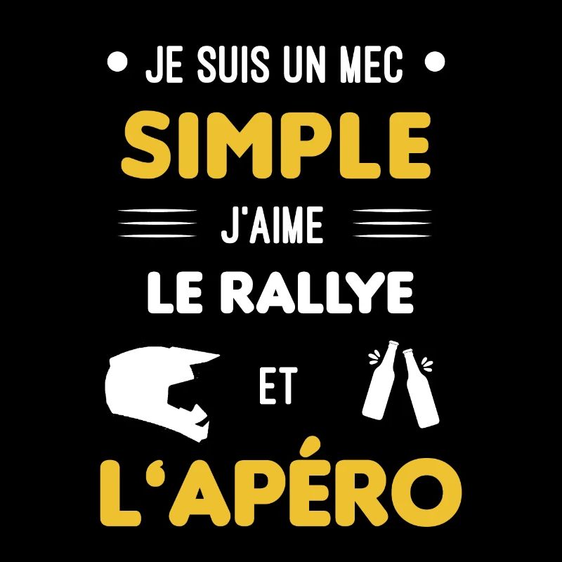 Rally and aperitif simple guy
