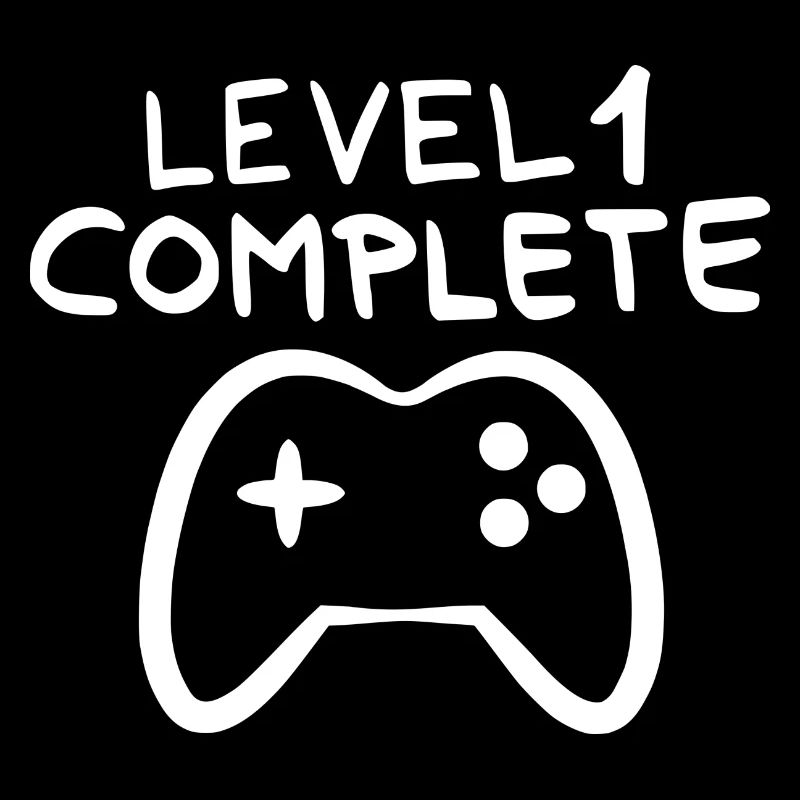 Niveau 1 complet 1 console de jeu anniversaire