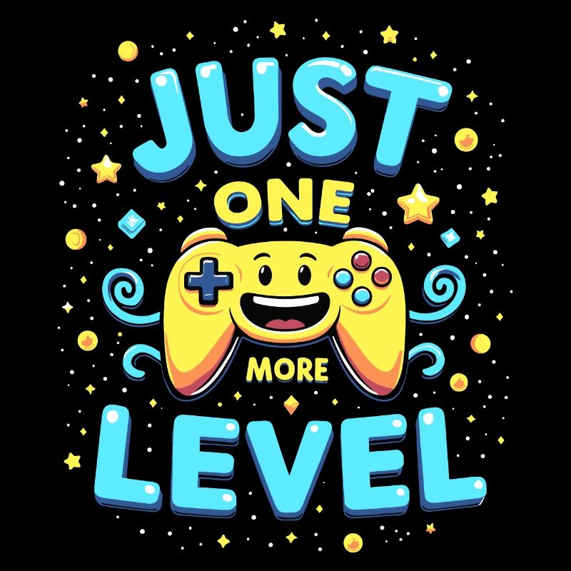 Fun "Just One More Level" design for gamers