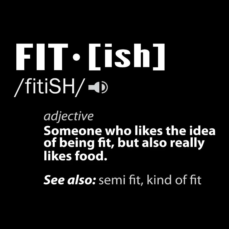 Fit drôle - ish exercice Workout Gym cadeau