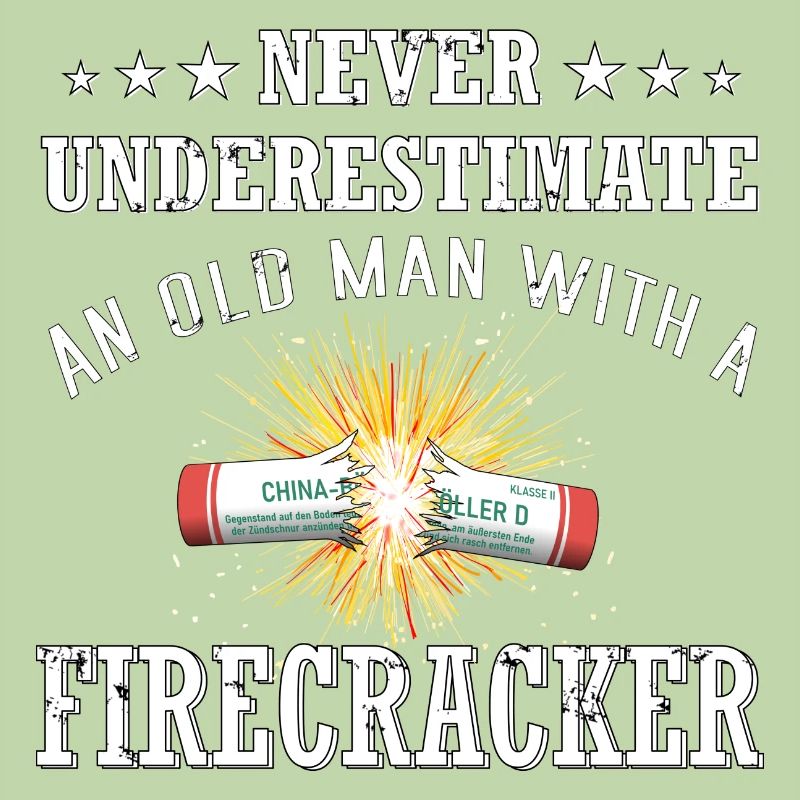 Old Man Firecracker Pyro
