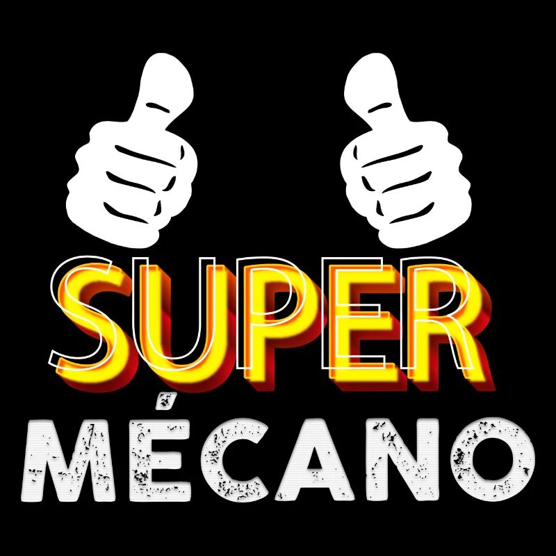Super mechanic Gift Man Mechanical Auto motorcycle