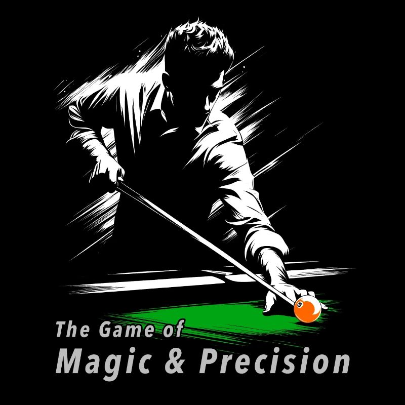 Pool - Billiard Player - Game of Magic & Precision