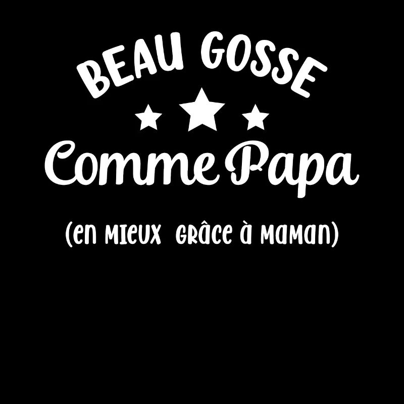 Beau gosse comme papa