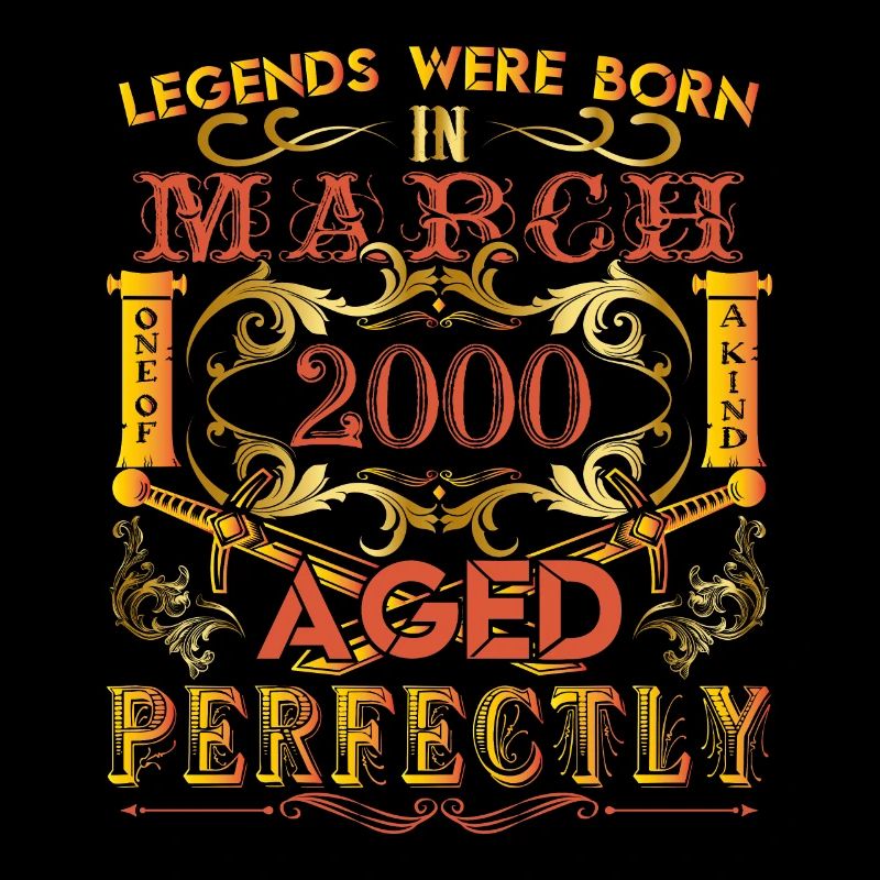 March 2000 - birthday 2000 legends were born.