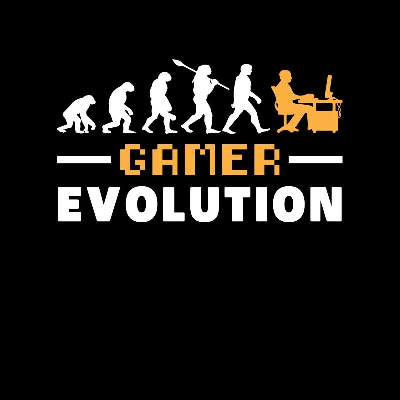 Gamer Evolution Vintage Gift