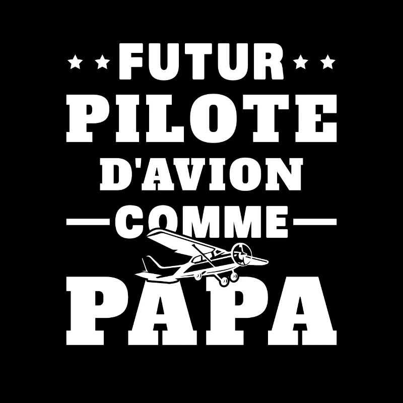 Futur Pilote d'avion comme Papa