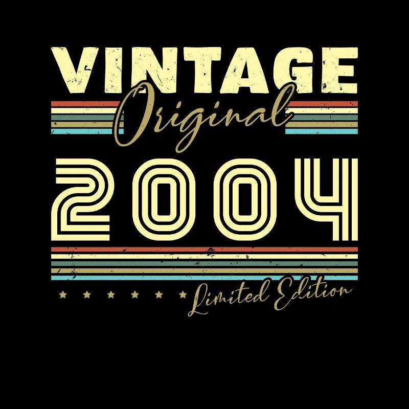 Vintage 2004 Retro 2004 Birthday Gift