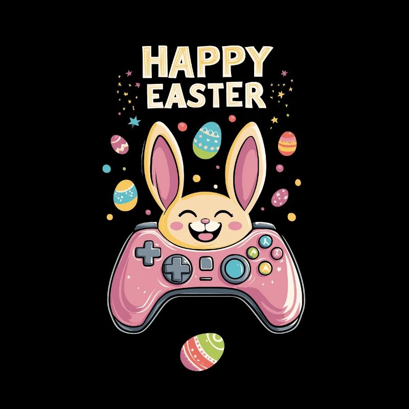 Ostern Gaming Hase Osterhase Controller