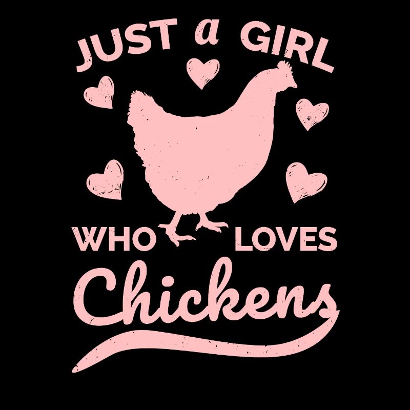 Conception de poulet pour les filles, les producteurs de poulet