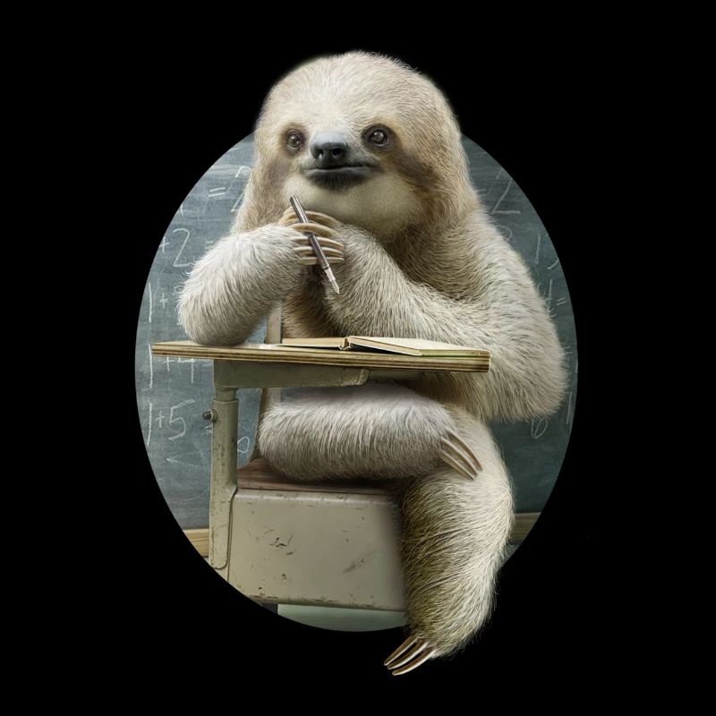 SLOTH IN CLASSROOM