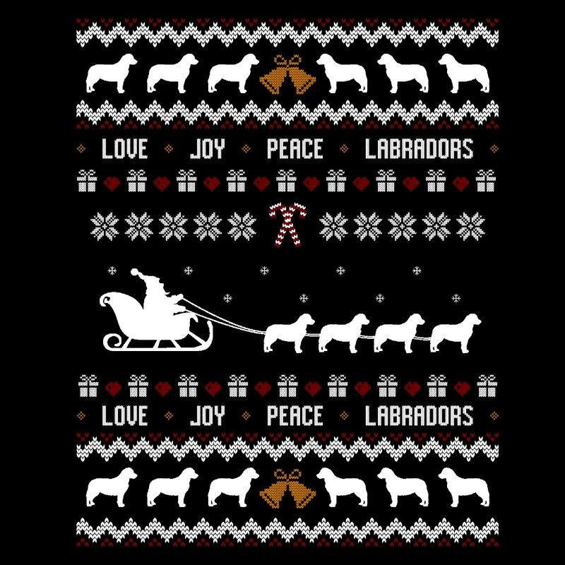 Noël du Labrador Noël laid