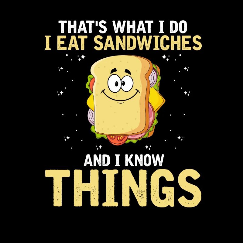 L'amour du sandwich et le scientifique mangent du fromage