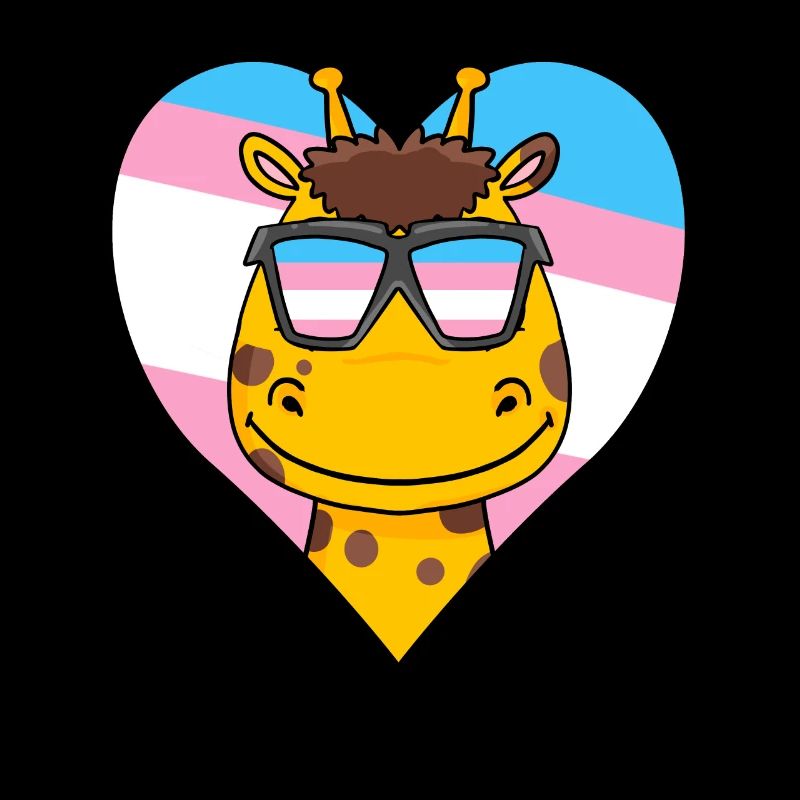 Transgender Transsexual Giraffe Gift