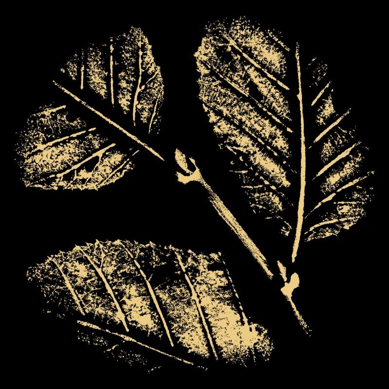 Leaves Pattern Background - VINTAGE