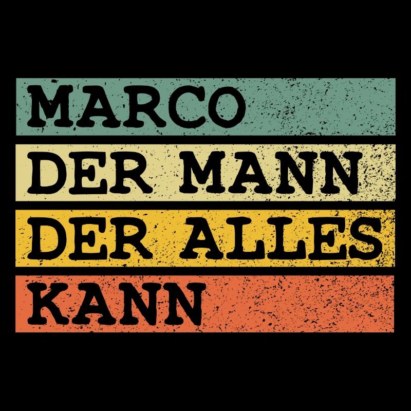 Der Mann Der Alles kann Marco