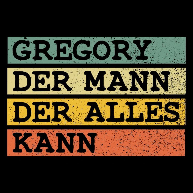 Der Mann Der Alles kann Gregory