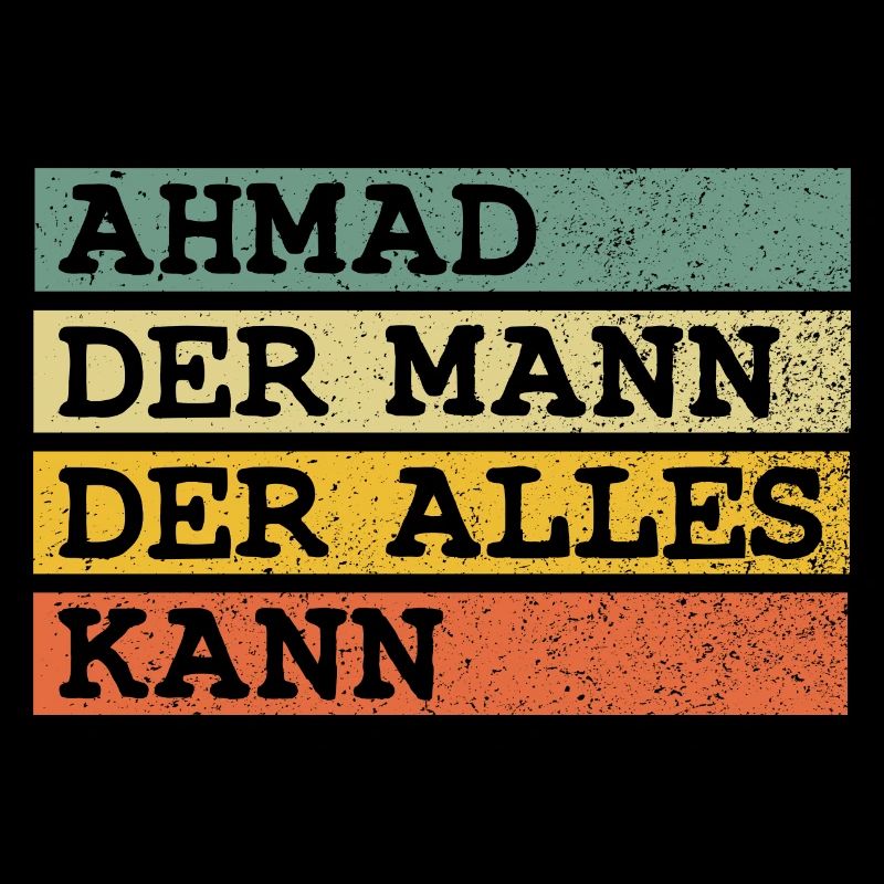 Der Mann Der Alles kann Ahmad