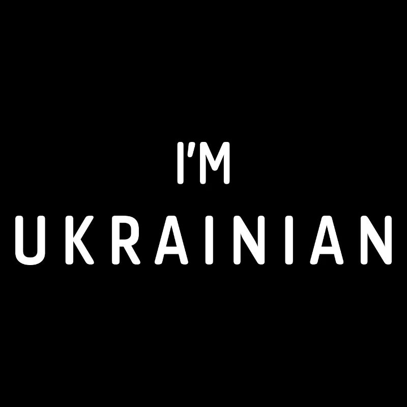 i'm ukrainian - support Ukraine