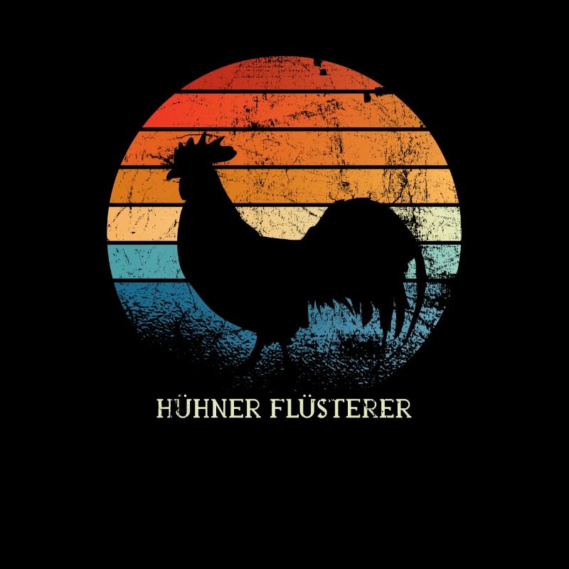 Chicken Whisperer Funny Farmer Farmer Poulet Vint