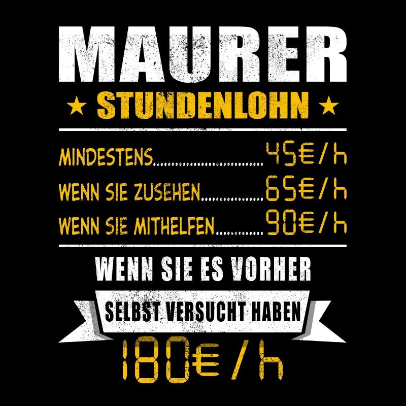 Maurer Stundenlohn Handwerker
