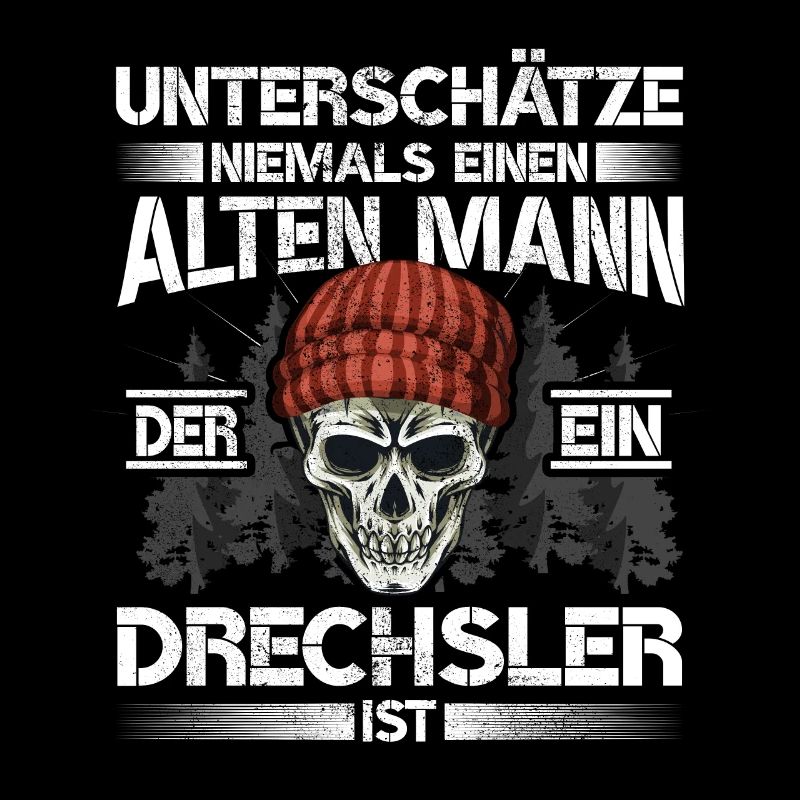 Drechsler Alter mann Drechseln