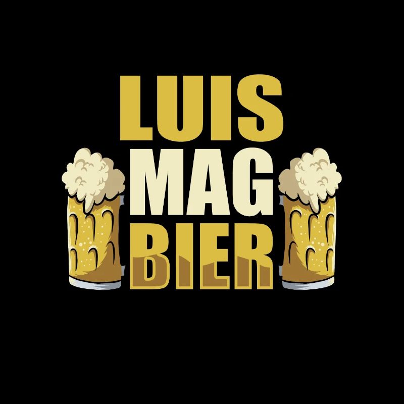 Luis mag Bier Name Geburtstag