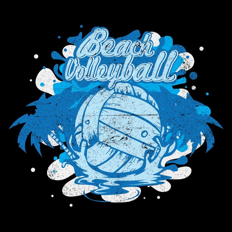 Vintage Beach Volleyball