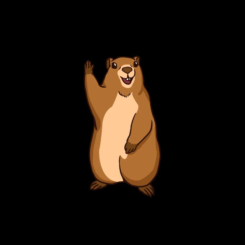 Marmot Murmeltier Geschenk