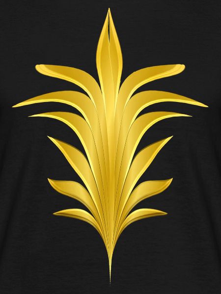 stylized palm tree