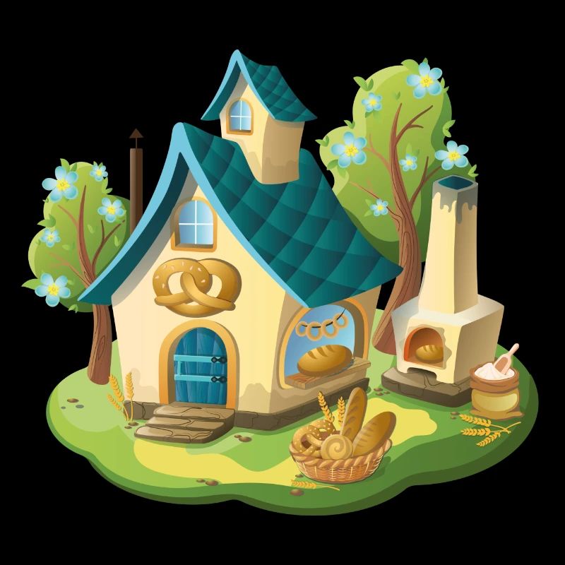 Fairytale House Bakery Bread and Pretzel