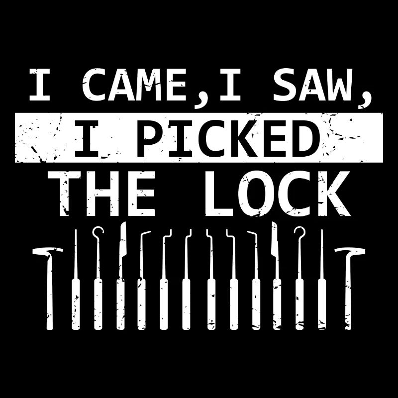 Lock Picking Locking Technician Schlossdienst Design