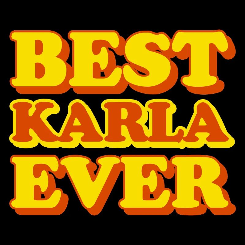 Cadeau amusant avec prénom Karla