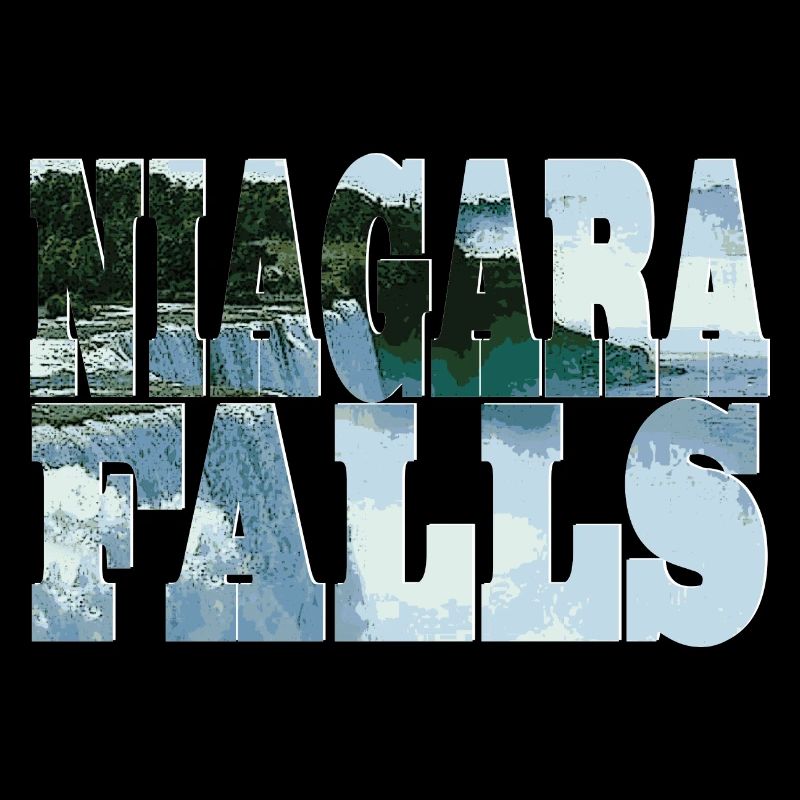 Niagara Falls Typografie