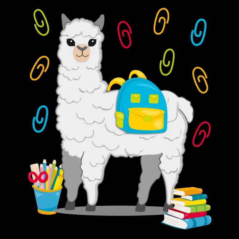 Llama alpaca school start school gift 2020