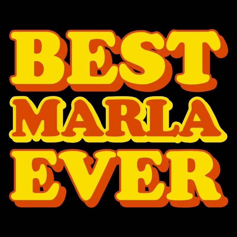 Funny gift with first name Marla