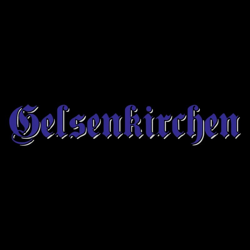 Gelsenkirchen Text | Colors changeable